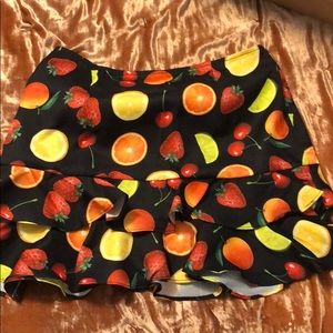 Sugar thrillz fruit skirt